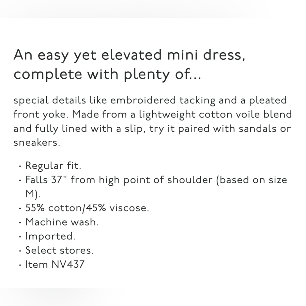 NWT $138 Madewell Embroidered Pleated Green Mini Short Sleeve Dress Womens XS - Picture 8 of 11